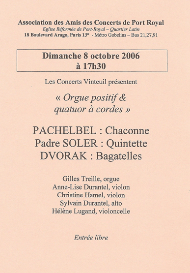 8 Octobre 2006 Paris