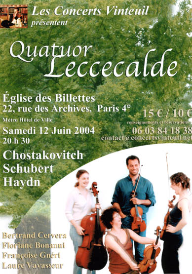 Affiche Lirey Ensemble Vinteuil
