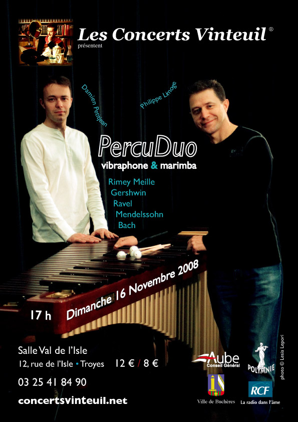 Affiche PercuDuo