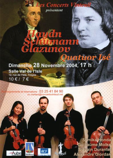 Affiche Concert Vinteuil Chaumont