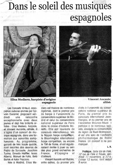 Article Aucante Mediero Sylvain Durantel