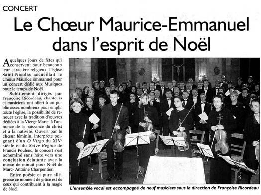 Article Concerts Vinteuil Durantel