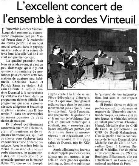 Article Concerts Vinteuil Durantel